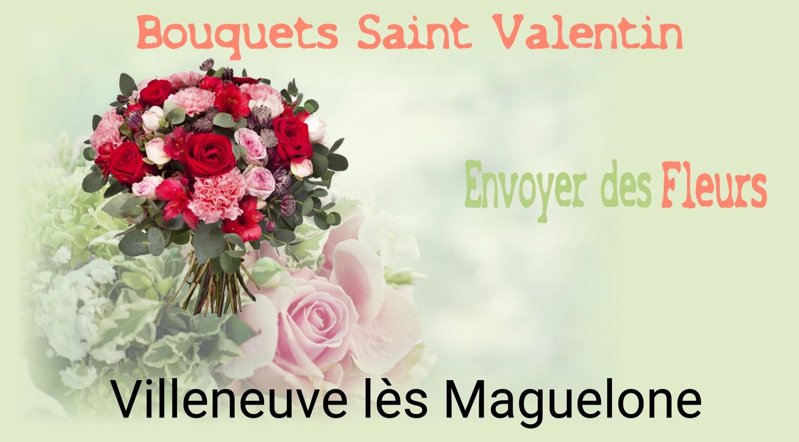 Roses de Saint-Valentin livrées à Villeneuve-lès-Maguelone